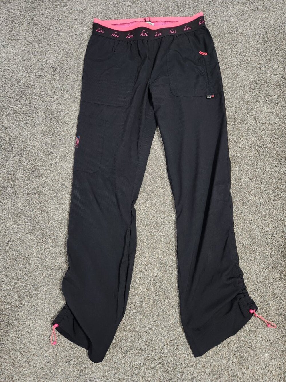 Lot of 4 Black Scrubs Size Small, Koi and Medcouture - Picture 2 of 10